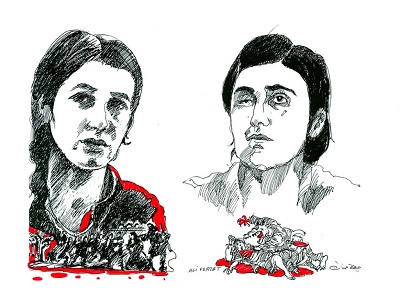 Nadia Murad Basee Lamiya Aji Bashar Ali Ferzat 2016 Nadia-Murad-Basee Lamiya-Aji-Bashar Ali Ferzat-2016