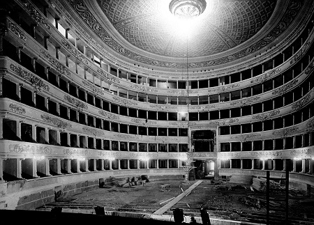Teatro alla Scala ricostruzione 1945 Archivio storico del Teatro La Scala di Milano