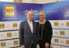 Cav. Patrizio Podini con la nuova testimonial MD Antonella Clerici