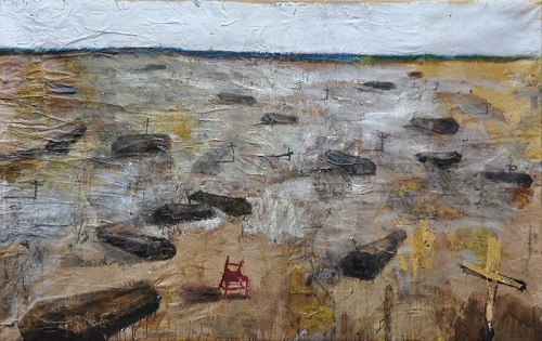 02 Giovanni Cerri Mare nostrum 2014 t.m. su tela cm. 140x220