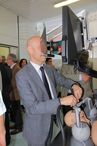 Assessore del Gobbo al Centro Europeo Neurosim della Fondazione I.R.C.C.S. Istituto Neurologico Carlo Besta