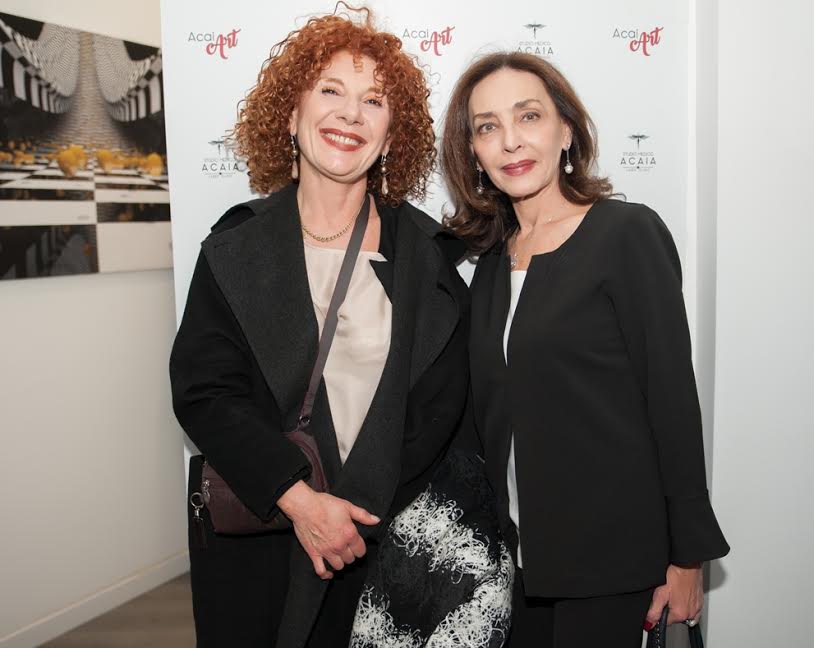 Cinzia leone e Maria Rosaria Omaggio Cinzia leone e Maria Rosaria Omaggio