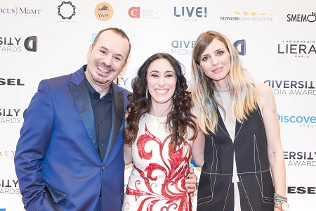 Fabio Canino Francesca Vecchioni Carolina Di Domenico ph. credit Alice Redaelli