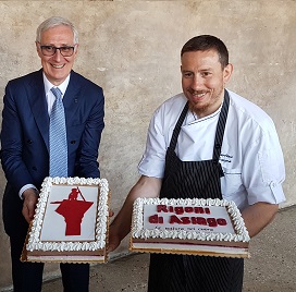 Venezia lAD di RIGONI -Andrea Rigoni e lo Chef Martino Scarpa Venezia lAD di RIGONI -Andrea Rigoni e lo Chef Martino Scarpa