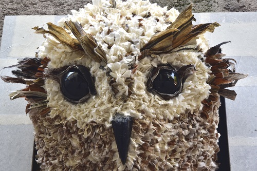  Nobushige Akiyama Civetta tecnica mista con kozo