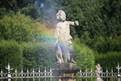 Statua zampillante Villa Arconati-FAR 2017 Statua zampillante Villa Arconati-FAR 2017