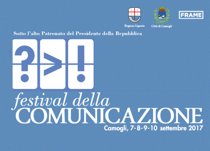 Festival della Comunicazione Camogli 7-10 settembre 2017