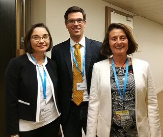 Kate Swaffer Mario Possenti Paola Barbarino OMS Ginevra 29.05.17
