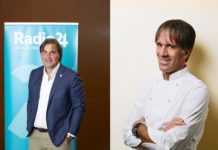Davide OLDANI e Pierluigi PARDO a “MANGIA COME PARLI”: da settembre a Radio 24 al sabato si parla di CUCINA Pierluigi Pardo Radio24 e Davide Oldani - ph Sebastiano Rossi