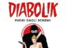 DIABOLIK. COMPIE 55 ANNI copertina DIABOLIK FUORI DAGLI SCHEMI - disegno di Milo Manara t