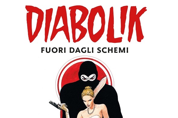 copertina DIABOLIK FUORI DAGLI SCHEMI - disegno di Milo Manara t