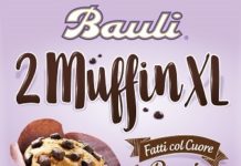 BAULI BAKERY I MUFFIN XL Bauli 2MuffinXL DoppioCacaoCioc