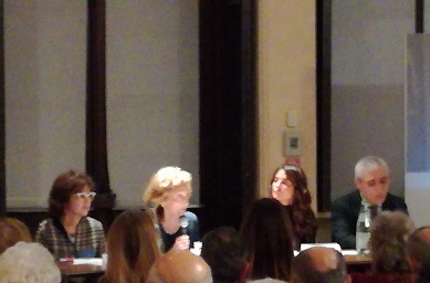 oratori della Conferenza Stampa La direttrice e lo staff di Pisa IMG 20180110 185046