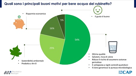 dati grafico a torta - GRuppo CAP1