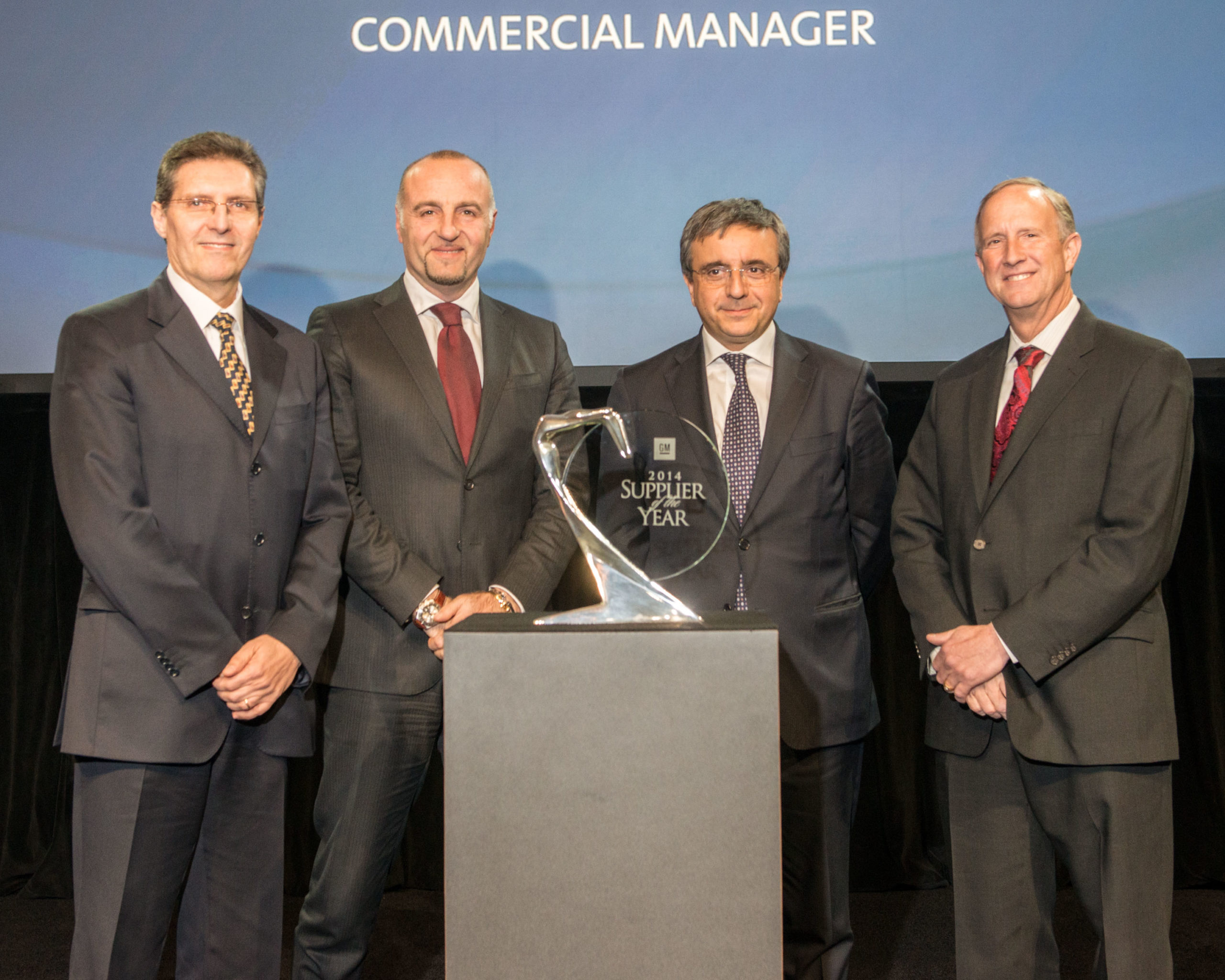 GRUPPO GRIMALDI MANAGEMENT Ritira il Premio a Detroit GRUPPO GRIMALDI MANAGEMENT