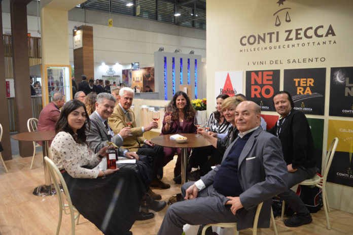 Conti Zecca un brindisi a Vinitaly 2018