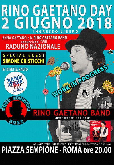 Rino Gaetano Day 2018 rid