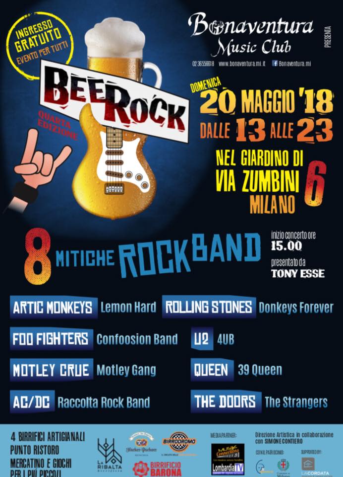 locandina BeeRock 2018