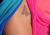 belen farfalla tattoo