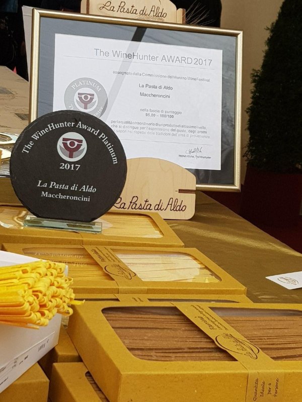 LA PASTA DI ALDO ATTESTATI LA PASTA DI ALDO ATTESTATI