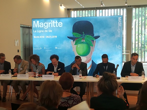 conf stamoa mostra magritte lugano oratori