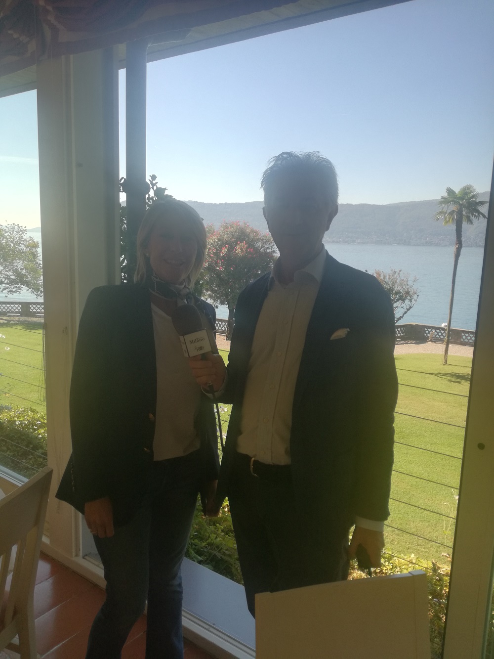 Cristina Zuccari con Dario Bordet Cristina Zuccari