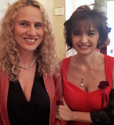 L'assessore al turismo Maramoti con lattrice Maria Antonietta Centoducati