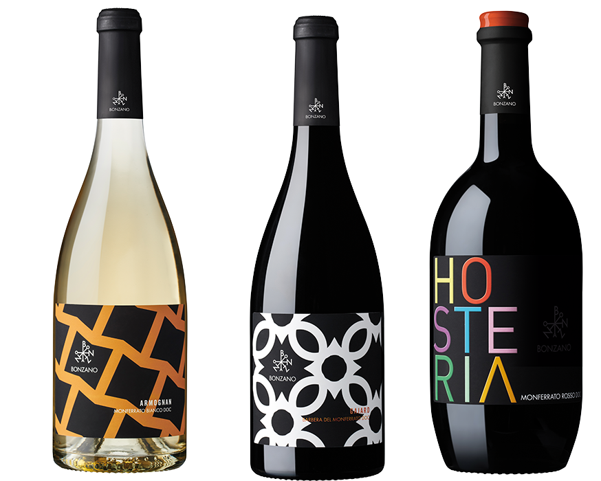 VINI  ETICHETTE BONZANO