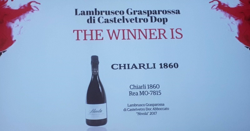 Vincitore Chiarli 1860