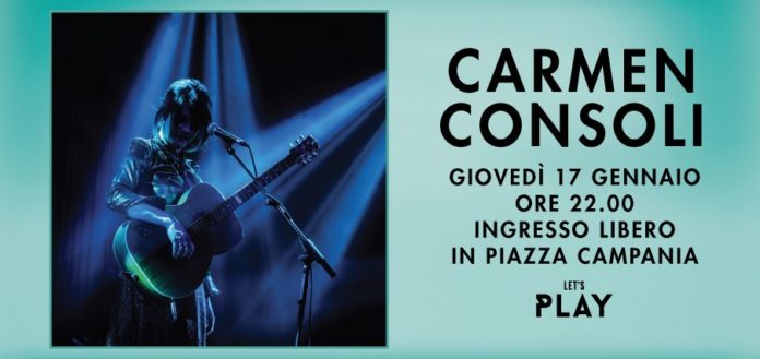 Carmen Consoli al Centro Commerciale Campania 2019