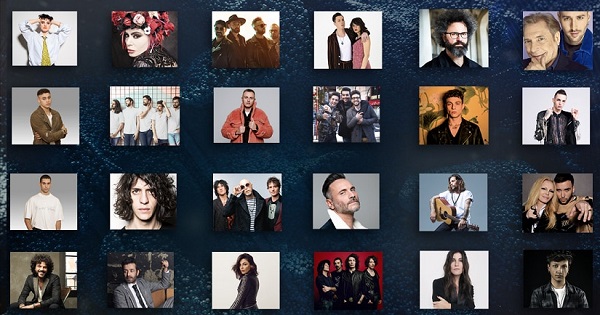 I CANTANTI IN GARA SANREMO 2019 I CANTANTI IN GARA SANREMO 2019