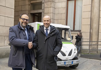 Marco Granelli Eugenio De Blasio R Marco Granelli Eugenio de Blasio r