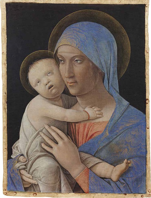 Andrea Mantegna Madonna col bambino 1485-1490 circa AccademiaCarraraBergamo