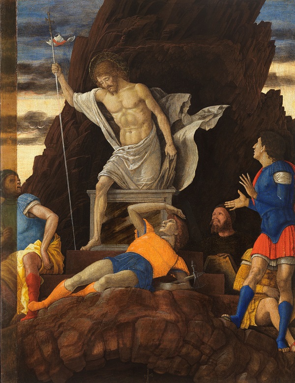 Andrea Mantegna ResurrezionediCristo 1492circa AccademiaCarraraBergamo RECTO2