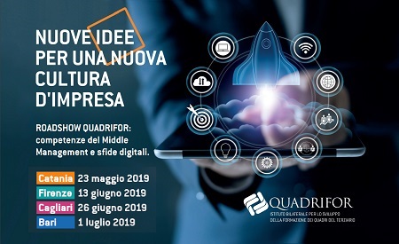 Catania Cagliari Firenze Bari 2019 - Nuove idee per una nuova cultura dimpresa
