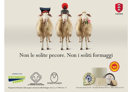 I 3 PECORINI A TUTTOFOOD I 3 PECORINI A TUTTOFOOD