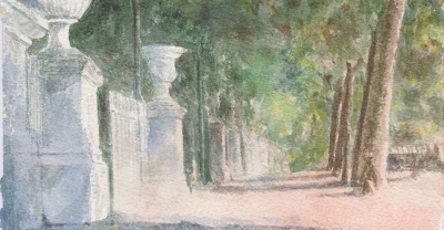 Verdi Armonie - I giardini di Roma allacquerello