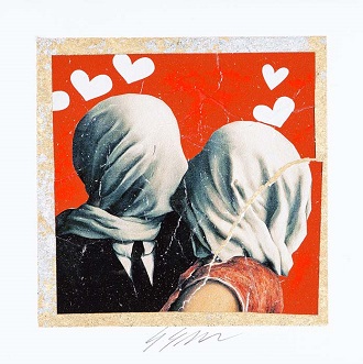 Grittini Giuliano Kiss Me Tecnica Mista Su Carta 22x22cm Deodato Grittini: Cracker Art