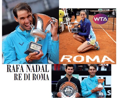 Rafa Nadal Re Di Roma - internazionali tennis 2019