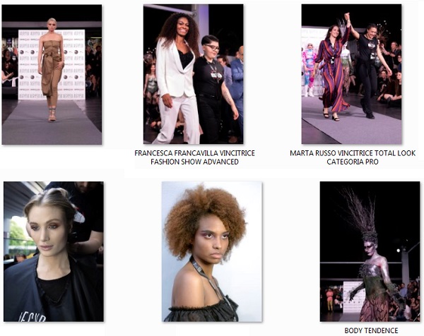 I BEAUTY LOOK DELLA FINALE AEGYPTIA FASHION LAB