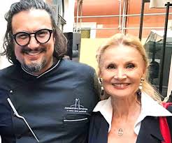 Alessndro Borghese  e la mamma Barbara Bouche