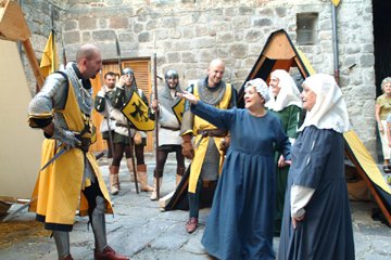 Festa ad Abbadia San Salvatore - luglio