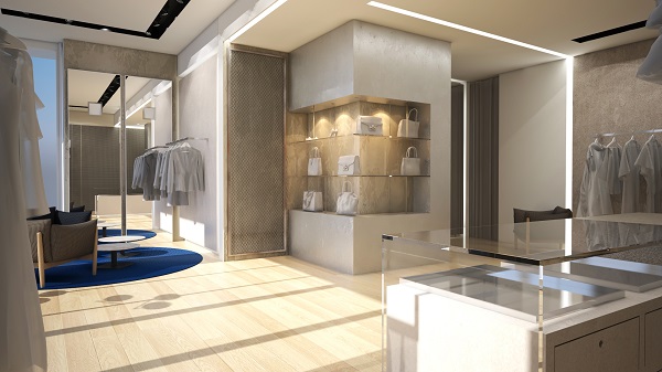 Render 2 Boutique Monza - LA TENDA MILANO