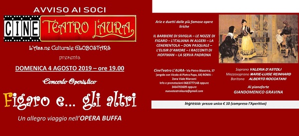 Roma Cineteatro Laura Figaro Egli Altri Roma CineTeatro Laura FIGARO Egli altri