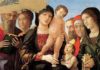 Madonna col Bambino e Santi - Andrea Mantegna