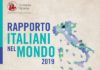 Rapporto Italiani nel Mondo 2019