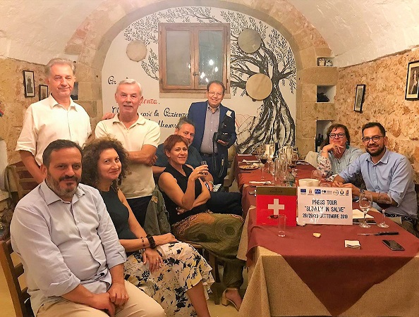 Salve i giornalisti del Press-Tour
