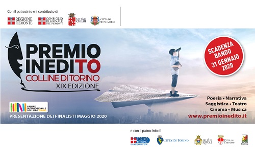 BANDO XIX EDIZIONE PREMIO INEDITO COLLINE DI TORINO 2020