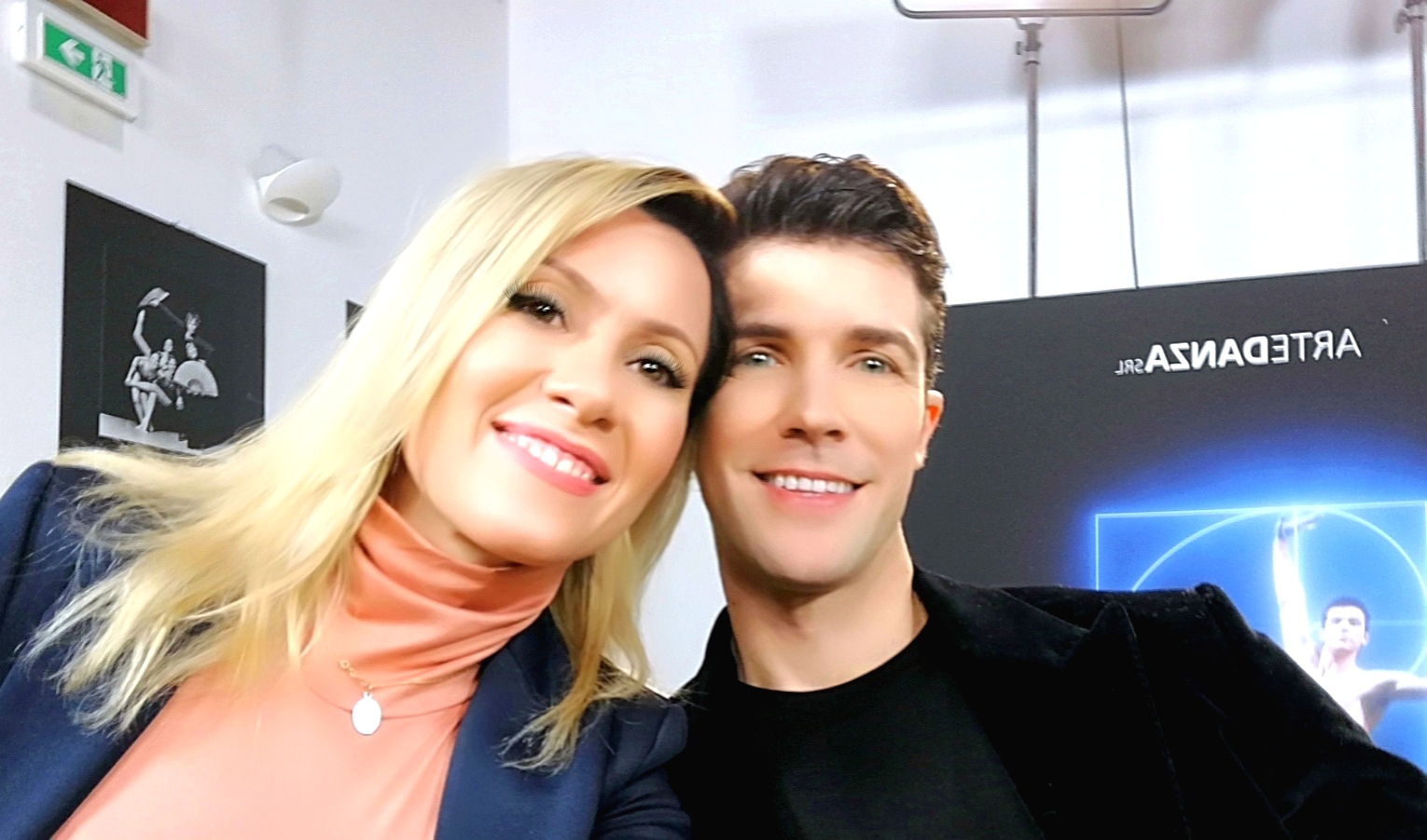 Konny Bilotta e Roberto Bolle Konny Bilotta e Roberto Bolle