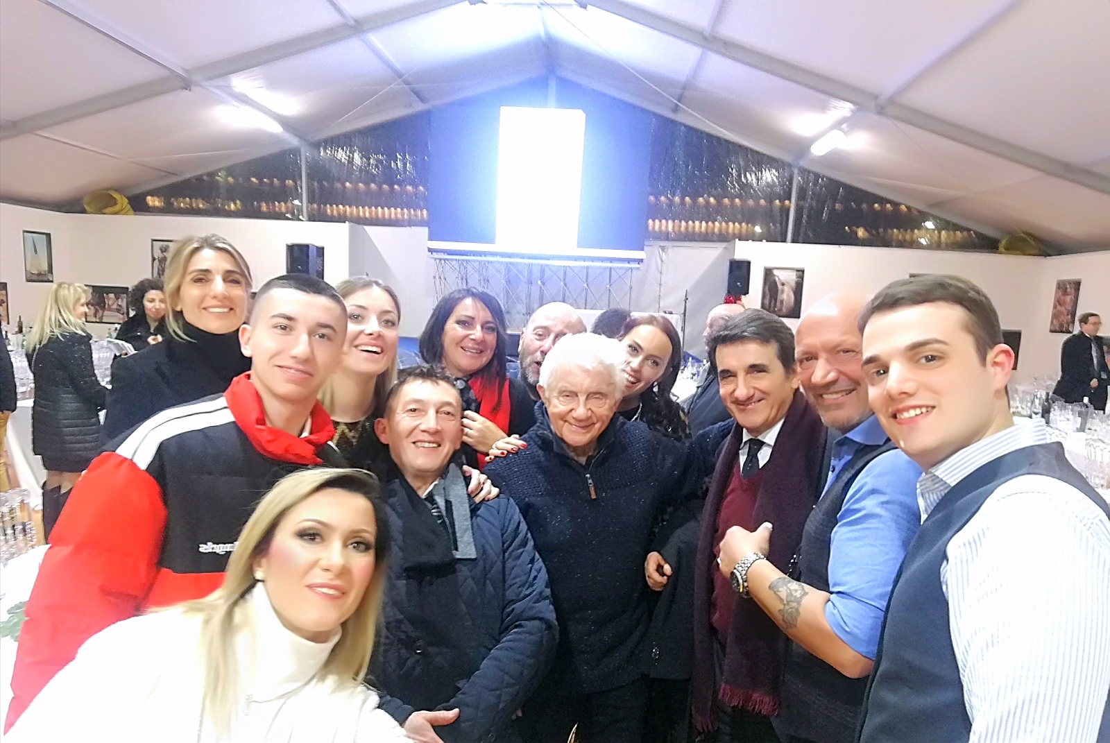 Ospiti del Compleanno di Don Mazzi con la Bloggher Konny Bilotta tra i tanti Uban Cairo
